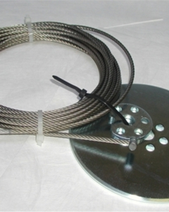 Rope sheave CL-75A for an additional cable